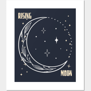 Rising Moon Posters and Art